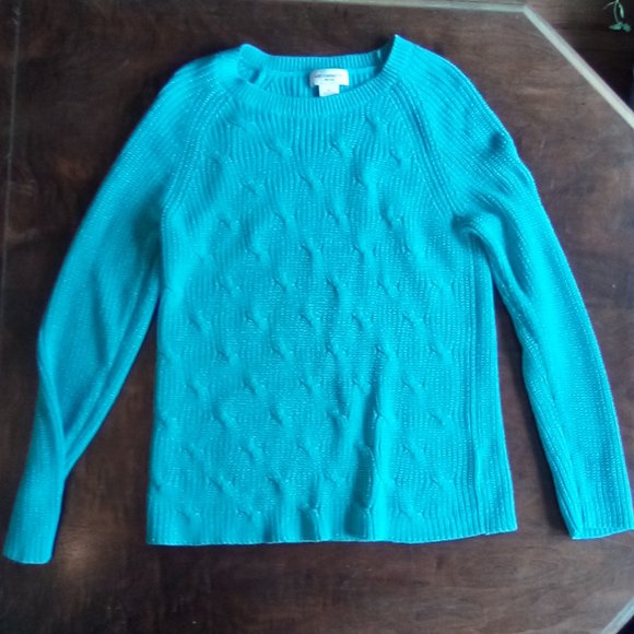 LIZ CLAIBORNE cotton sweater - Picture 1 of 6